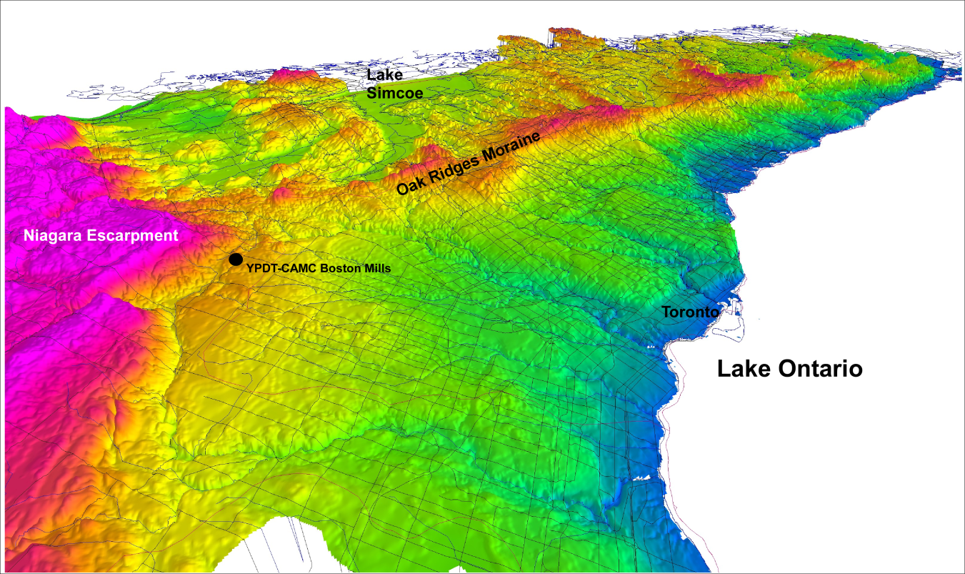 *Figure 1: Location of Boston-Mills*